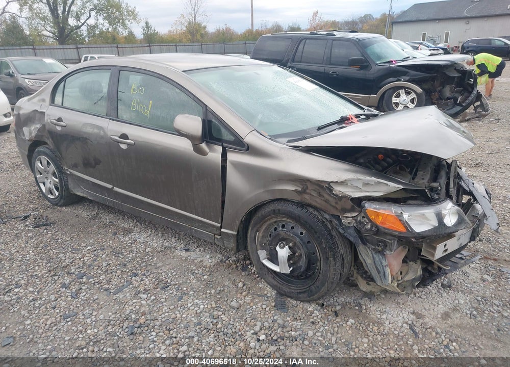 2008 HONDA CIVIC LX VIN: 2HGFA16538H310863