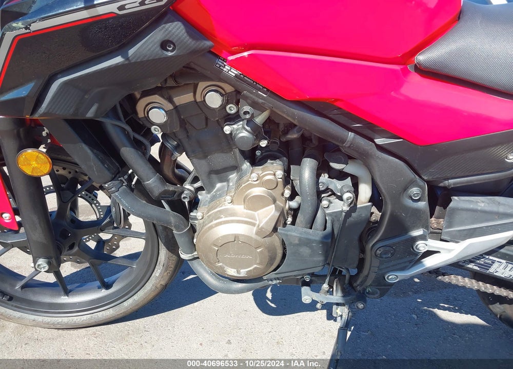 2017 HONDA CB500 FA - ABS VIN: MLHPC4506H5400064