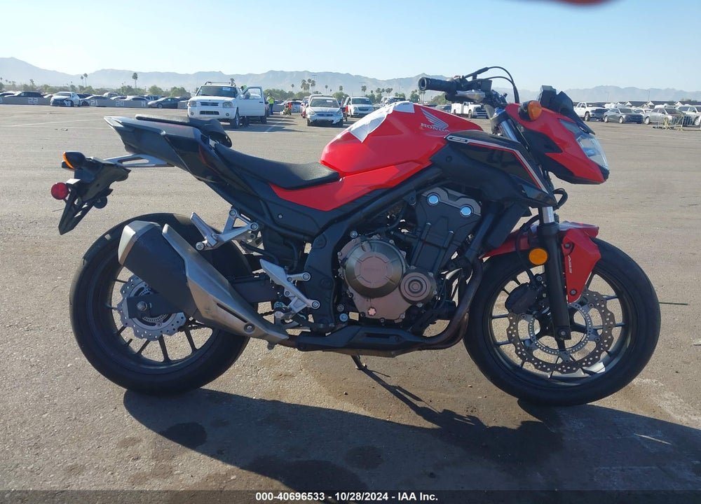 2017 HONDA CB500 FA - ABS VIN: MLHPC4506H5400064