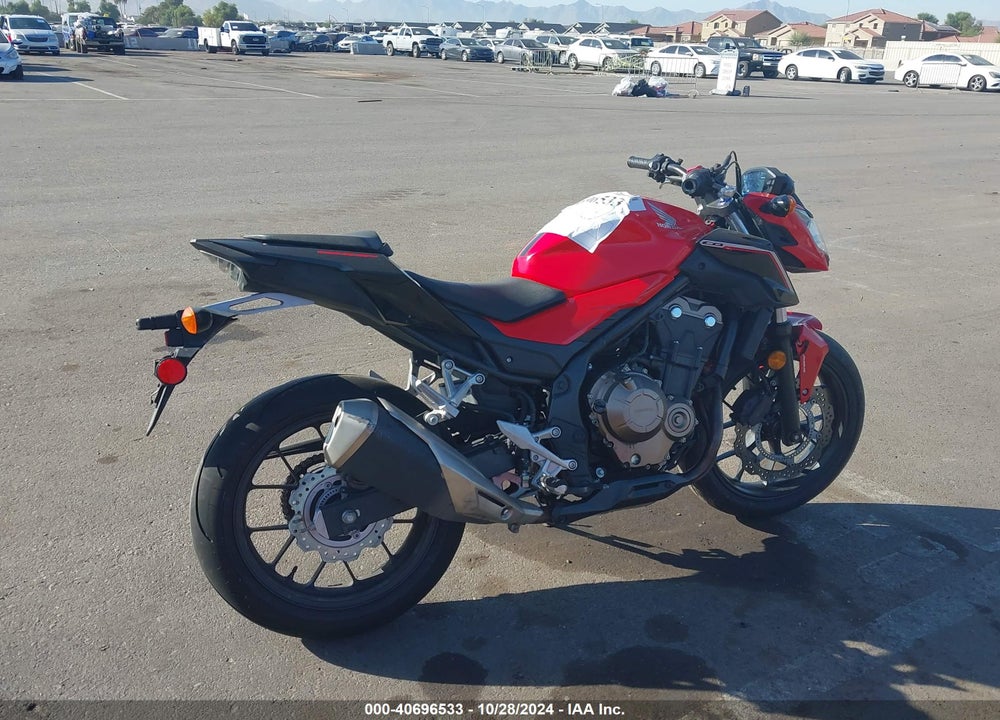 2017 HONDA CB500 FA - ABS VIN: MLHPC4506H5400064