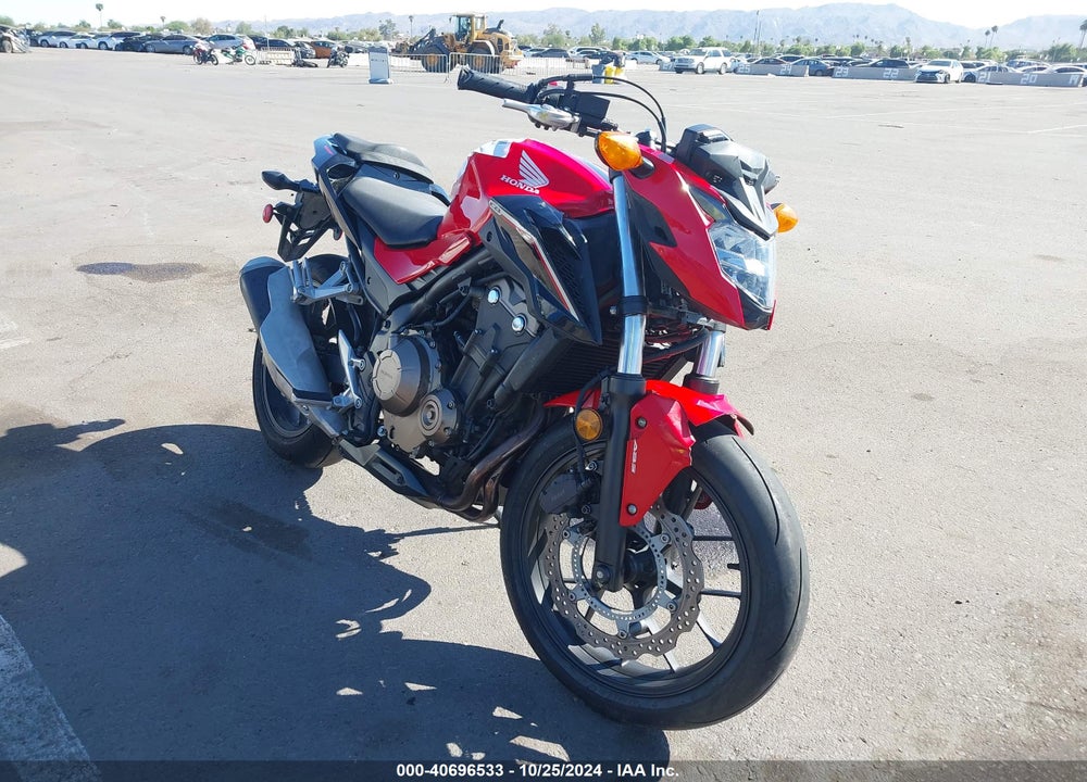 2017 HONDA CB500 FA - ABS VIN: MLHPC4506H5400064