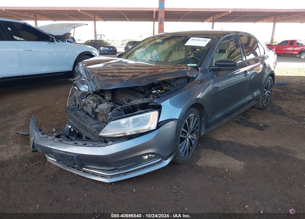 2016 VOLKSWAGEN JETTA 1.8T SPORT VIN: 3VWD17AJ0GM224713