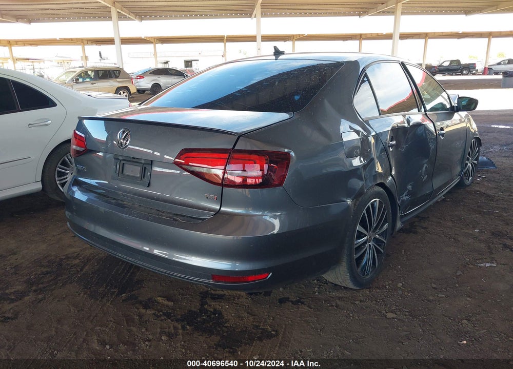 2016 VOLKSWAGEN JETTA 1.8T SPORT VIN: 3VWD17AJ0GM224713