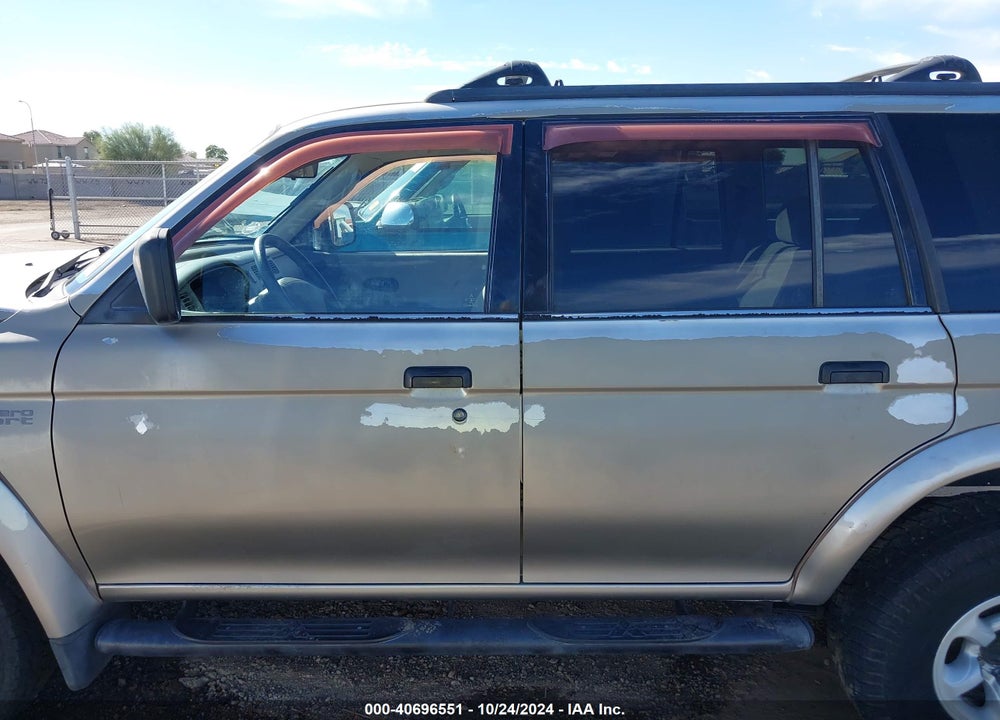 1999 MITSUBISHI MONTERO SPORT LS/XLS VIN: JA4LS31H9XP032700