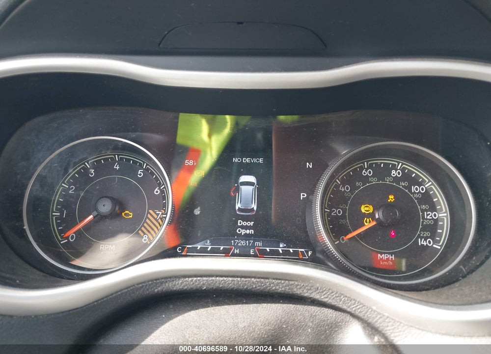 2016 JEEP CHEROKEE TRAILHAWK VIN: 1C4PJMBS1GW149669