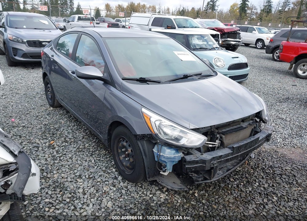 2017 HYUNDAI ACCENT SE VIN: KMHCT4AE6HU293148