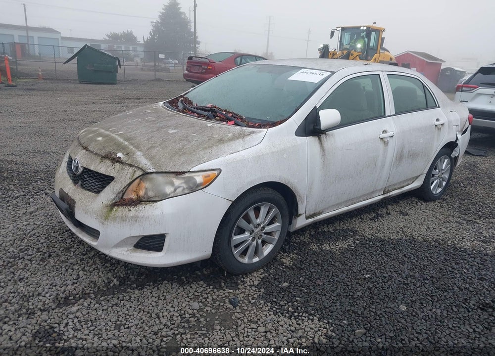 2009 TOYOTA COROLLA LE VIN: 1NXBU40E39Z069718