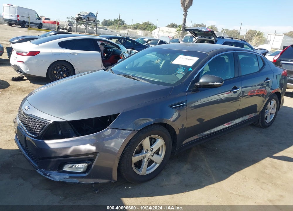 2015 KIA OPTIMA LX VIN: KNAGM4A74F5622230