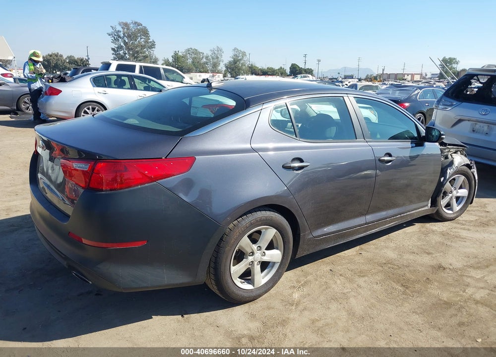 2015 KIA OPTIMA LX VIN: KNAGM4A74F5622230