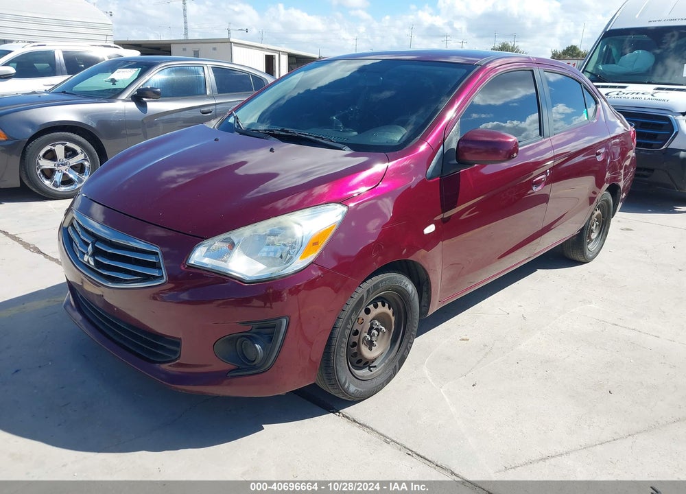 2018 MITSUBISHI MIRAGE G4 ES VIN: ML32F3FJ3JHF01921