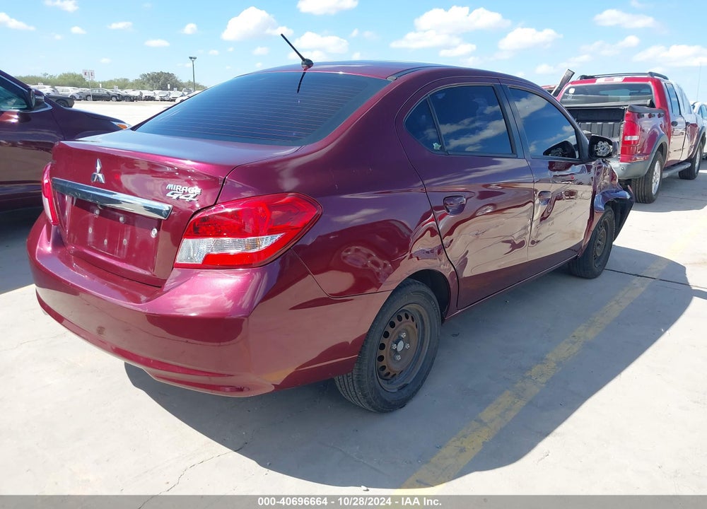 2018 MITSUBISHI MIRAGE G4 ES VIN: ML32F3FJ3JHF01921