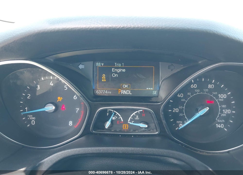 2018 FORD FOCUS SE VIN: 1FADP3F21JL286146