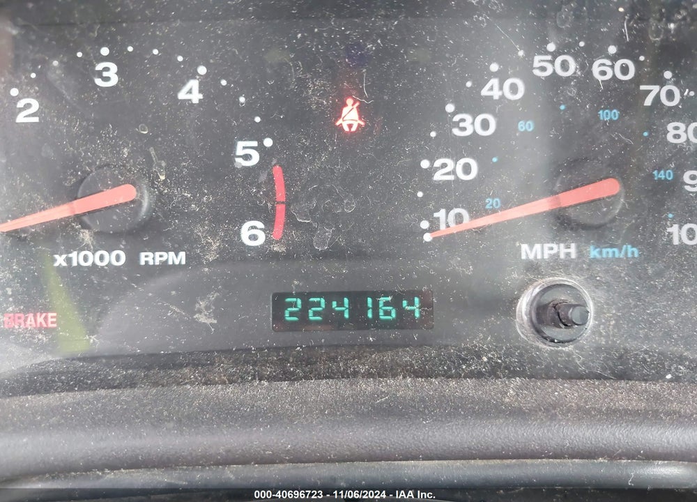 2001 JEEP WRANGLER SPORT VIN: 1J4FA49SX1P324126