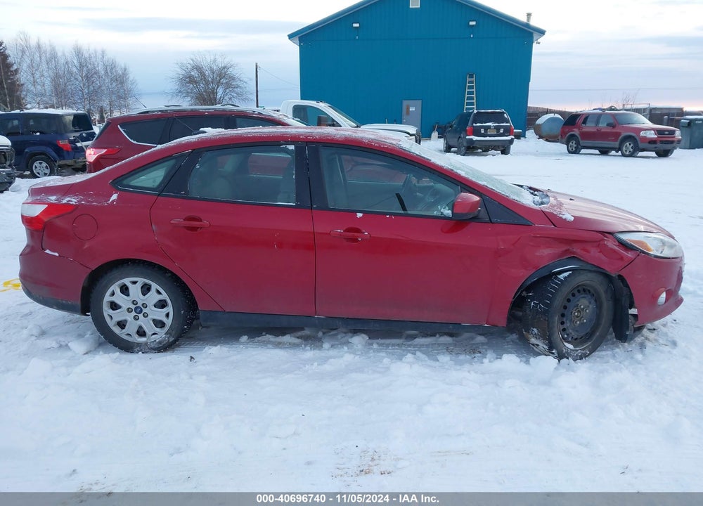 2012 FORD FOCUS SE VIN: 1FAHP3F2XCL457030