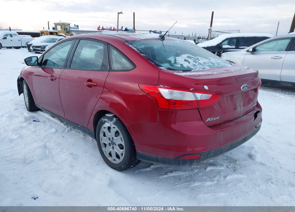 2012 FORD FOCUS SE VIN: 1FAHP3F2XCL457030