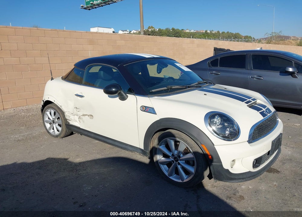 2014 MINI COUPE COOPER S VIN: WMWSX3C53ET772671