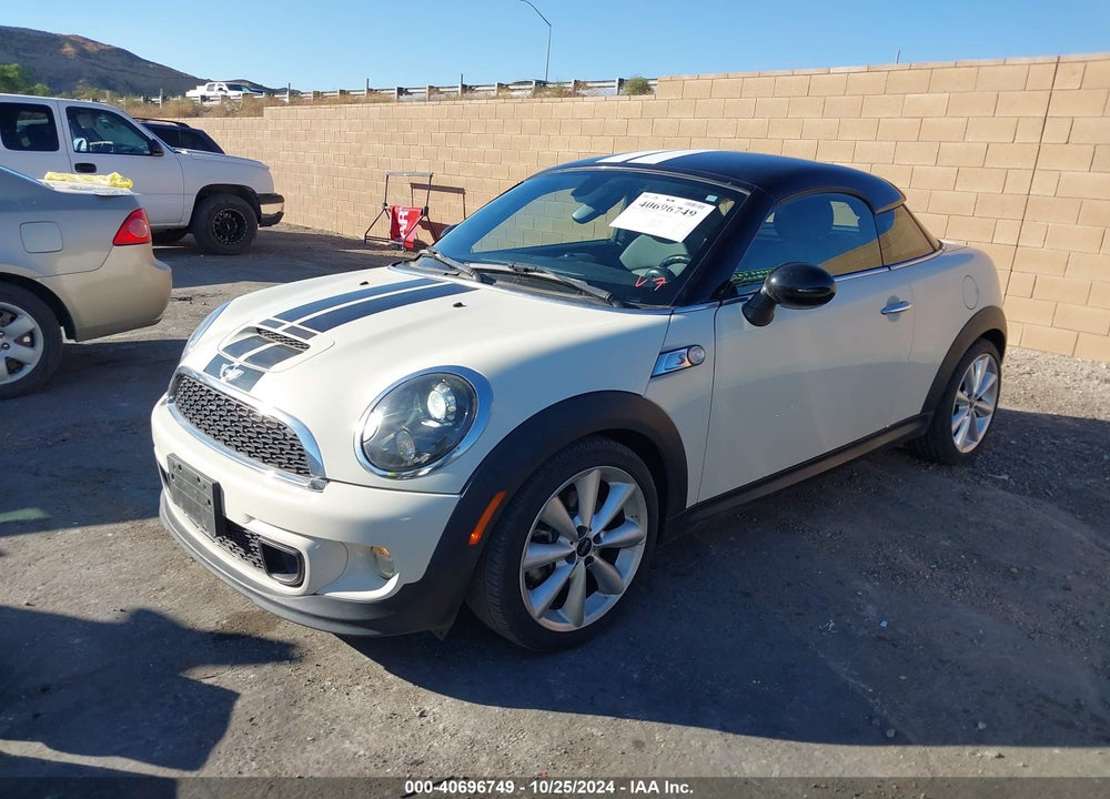 2014 MINI COUPE COOPER S VIN: WMWSX3C53ET772671