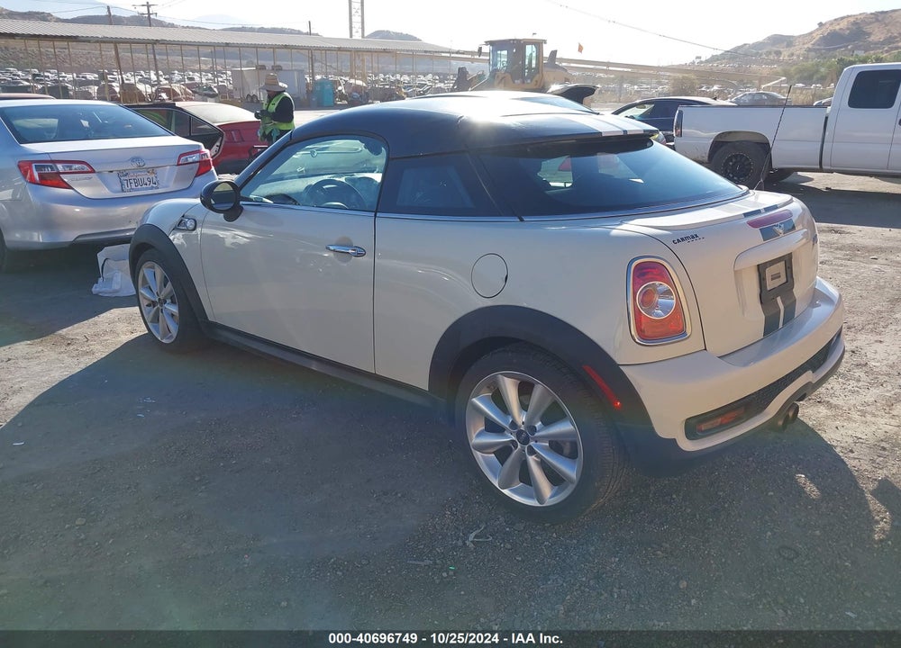 2014 MINI COUPE COOPER S VIN: WMWSX3C53ET772671