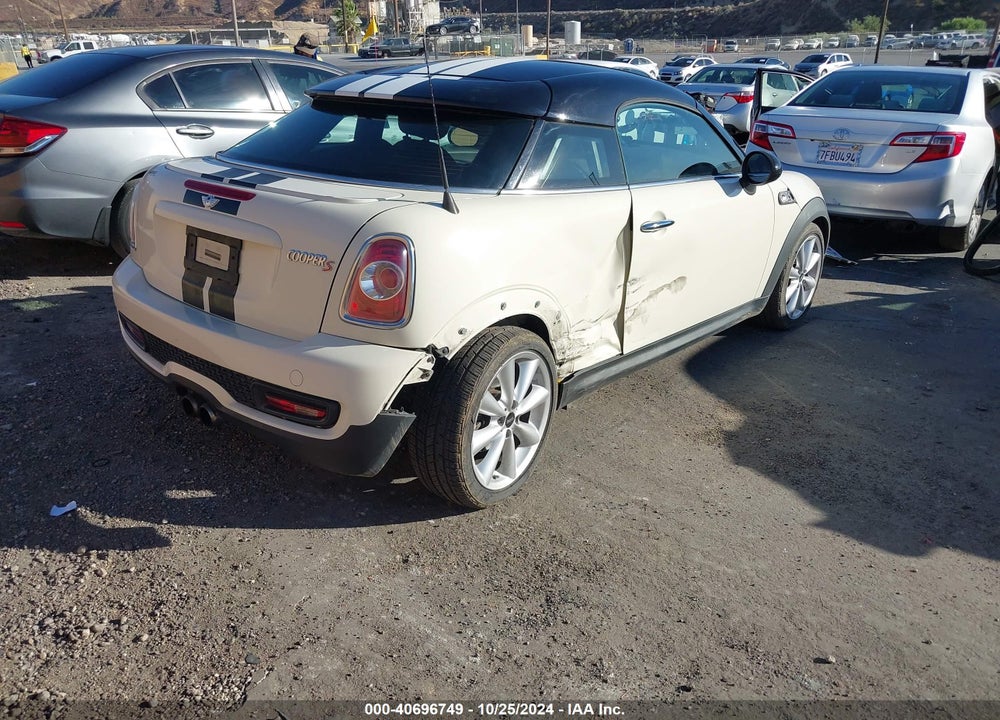 2014 MINI COUPE COOPER S VIN: WMWSX3C53ET772671