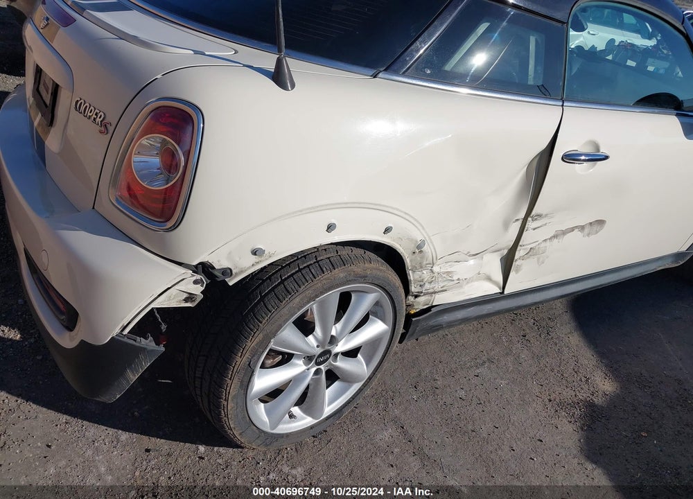 2014 MINI COUPE COOPER S VIN: WMWSX3C53ET772671
