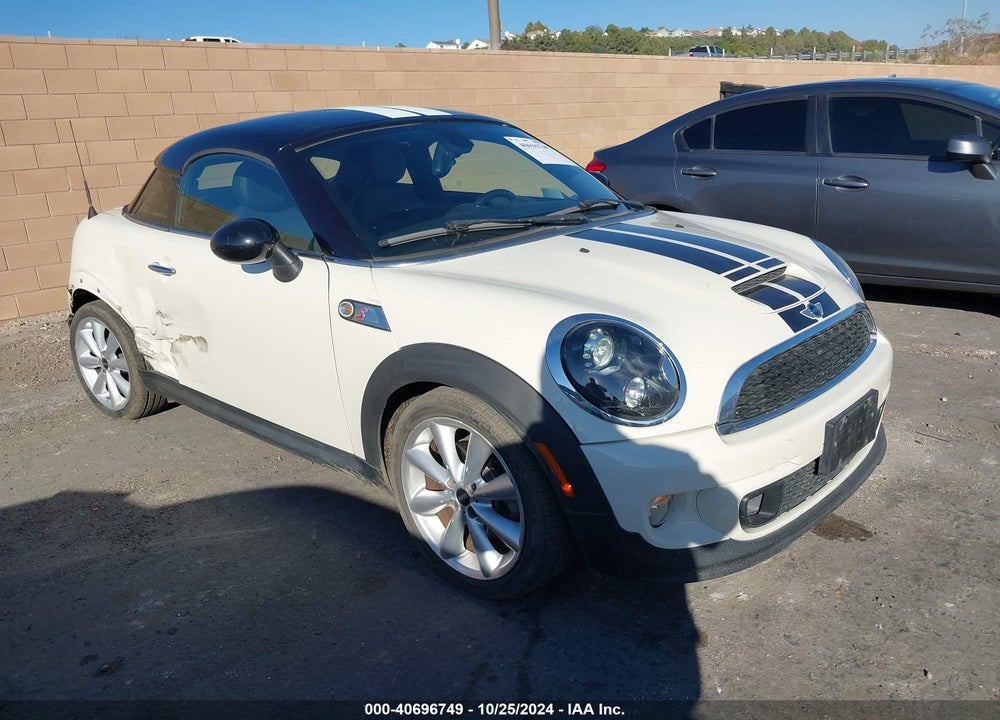 2014 MINI COUPE COOPER S VIN: WMWSX3C53ET772671