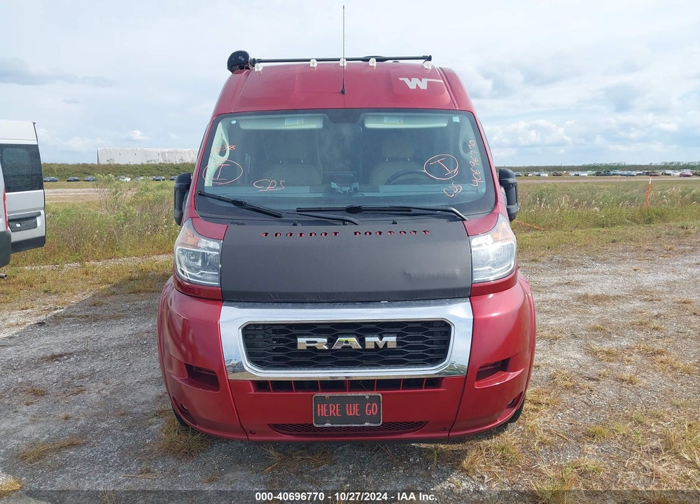 2021 WINNEBAGO TRAVATO VIN: 3C6URVJG6LE118038