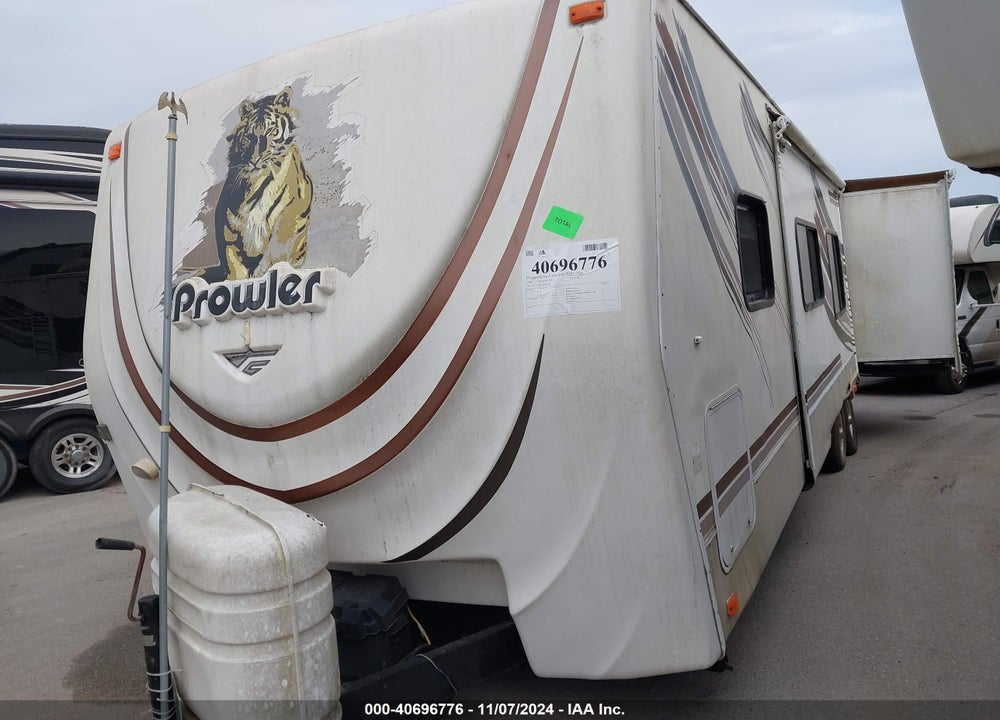 2009 FLEETWOOD PROWLER TRAVEL TRAILER VIN: 1EC1B282192904192