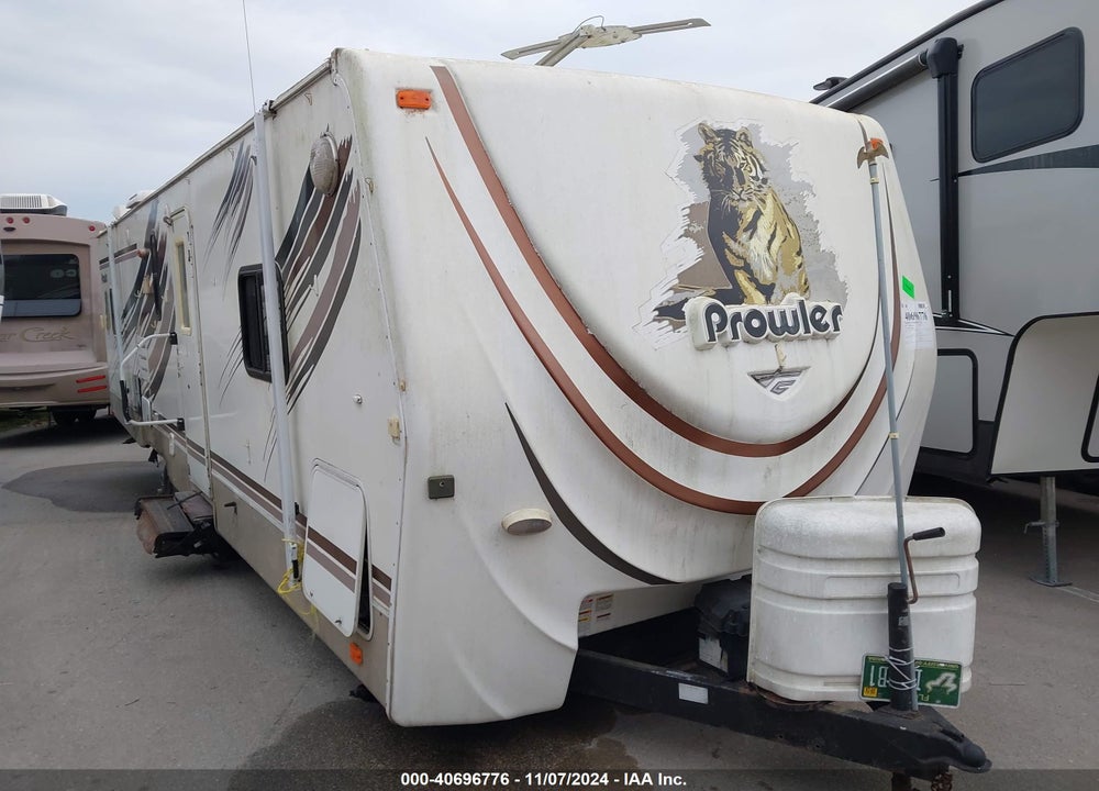 2009 FLEETWOOD PROWLER TRAVEL TRAILER VIN: 1EC1B282192904192