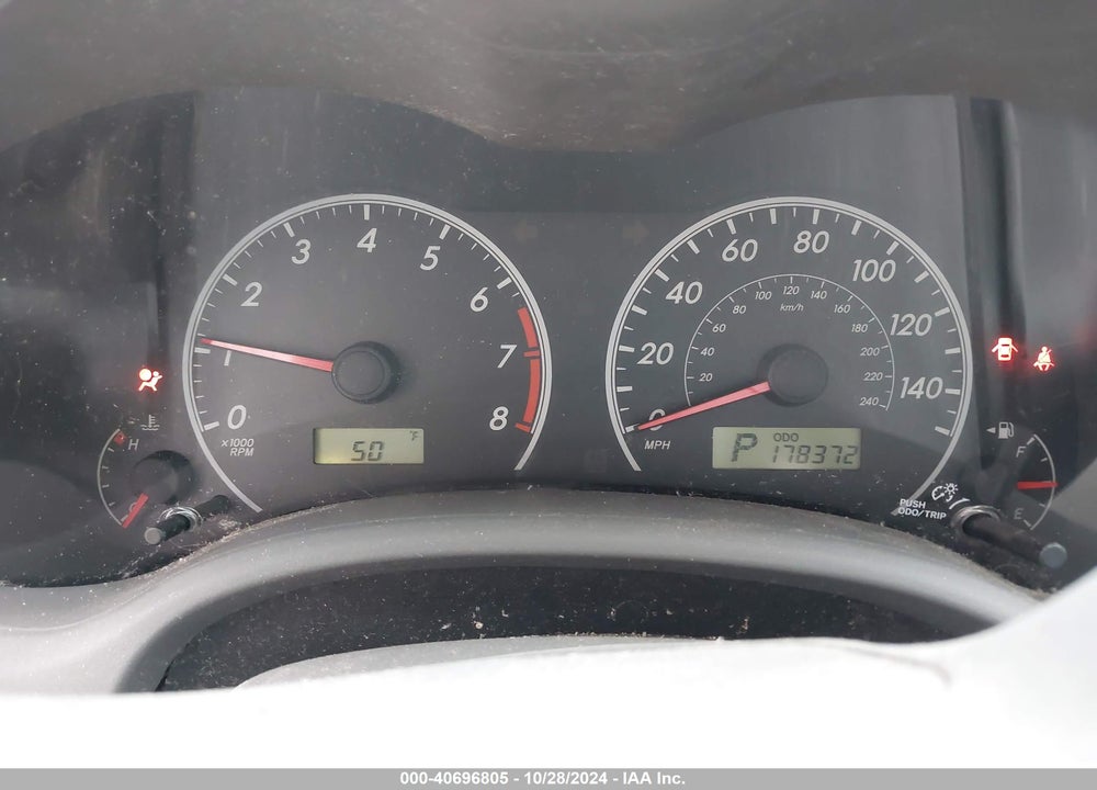 2010 TOYOTA COROLLA LE VIN: 2T1BU4EE6AC317748