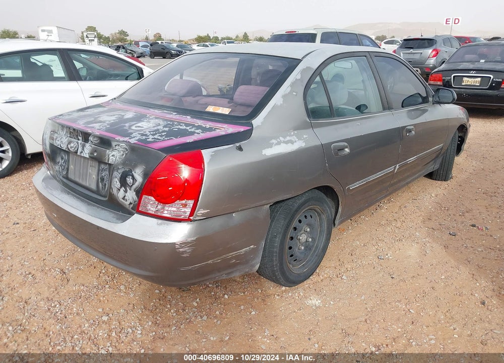 2006 HYUNDAI ELANTRA GLS/LIMITED VIN: KMHDN46D06U290791