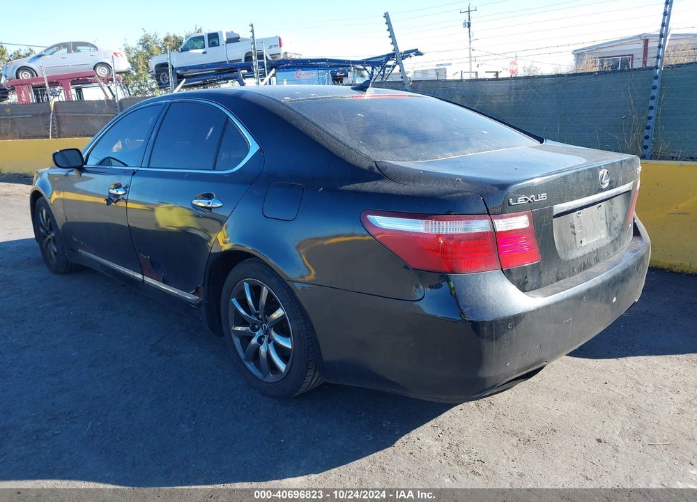 2008 LEXUS LS 460 VIN: JTHBL46FX85072792
