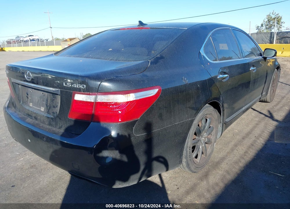 2008 LEXUS LS 460 VIN: JTHBL46FX85072792