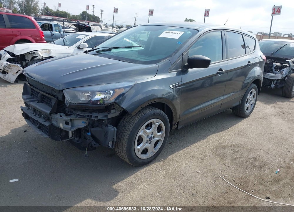 2019 FORD ESCAPE S VIN: 1FMCU0F72KUA25009