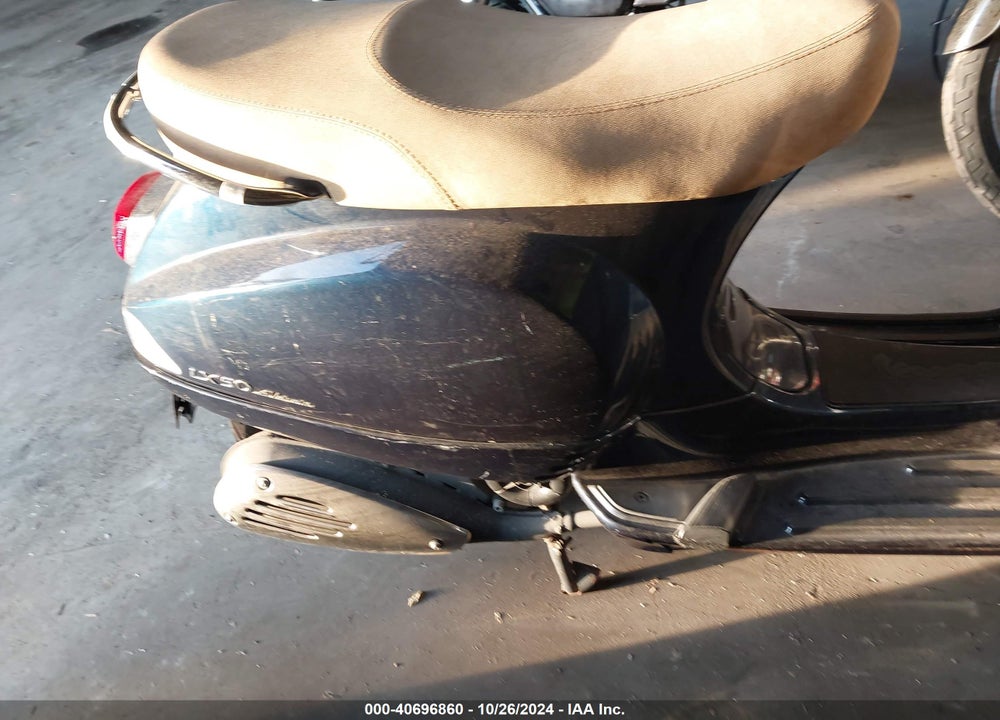 2013 VESPA LX 50 VIN: ZAPC386B6D5302508