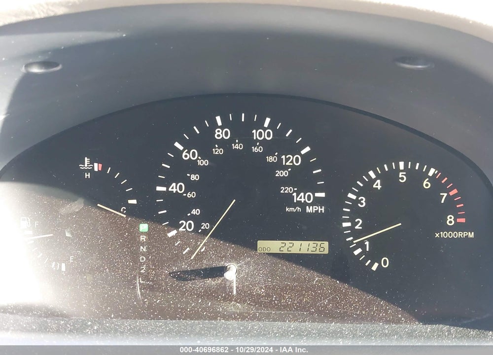 2001 LEXUS RX 300 VIN: JTJGF10U210086237