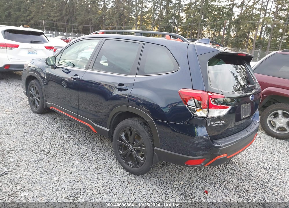 2021 SUBARU FORESTER SPORT VIN: JF2SKARC4MH592789