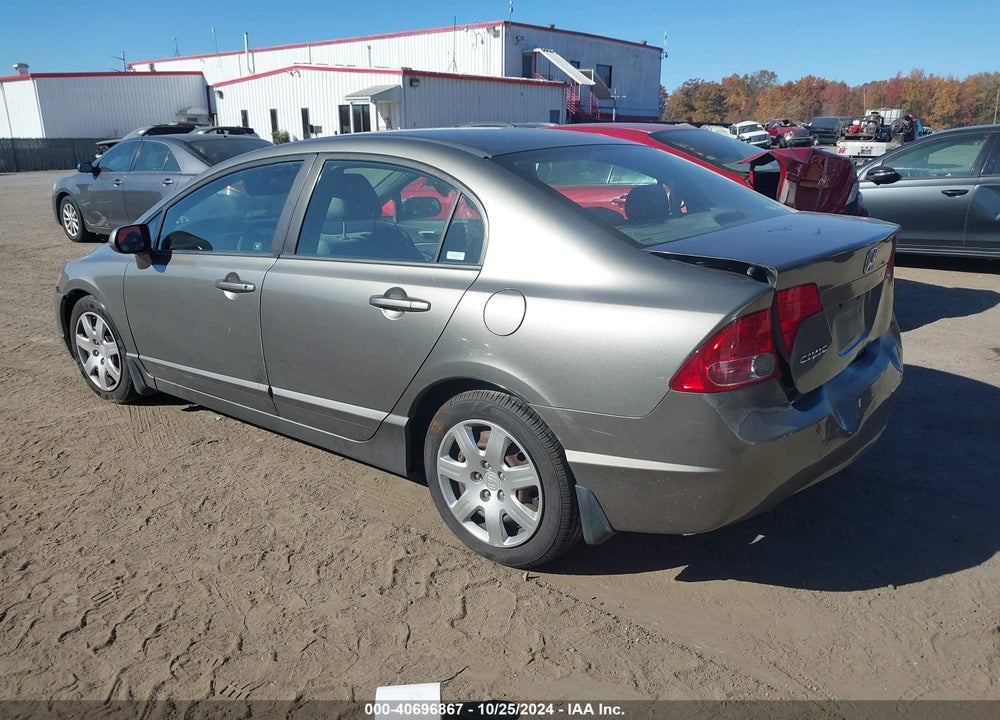 2008 HONDA CIVIC LX VIN: 1HGFA16548L100758