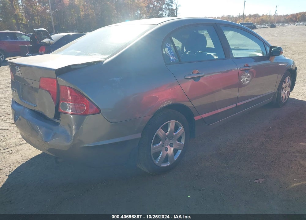 2008 HONDA CIVIC LX VIN: 1HGFA16548L100758