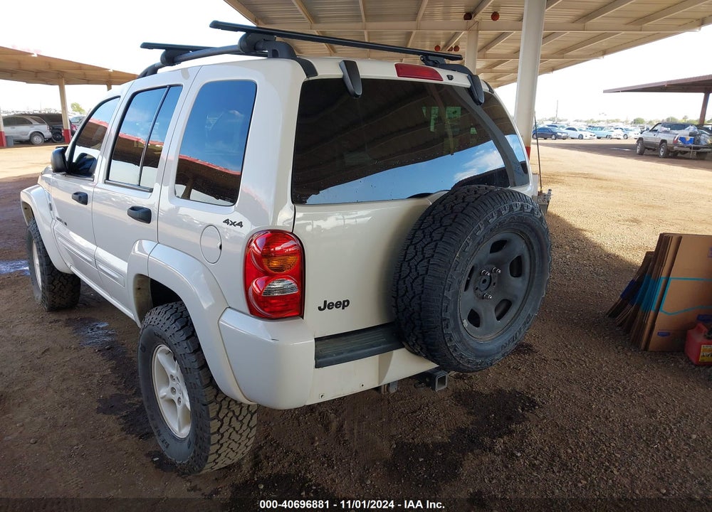 2002 JEEP LIBERTY LIMITED EDITION VIN: 1J4GL58K32W224382