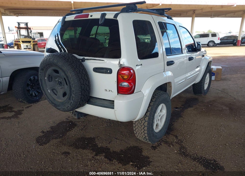 2002 JEEP LIBERTY LIMITED EDITION VIN: 1J4GL58K32W224382