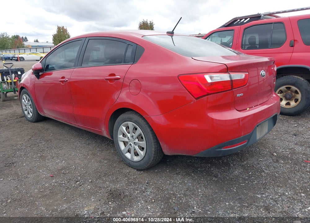 2014 KIA RIO LX VIN: KNADM4A31E6389027