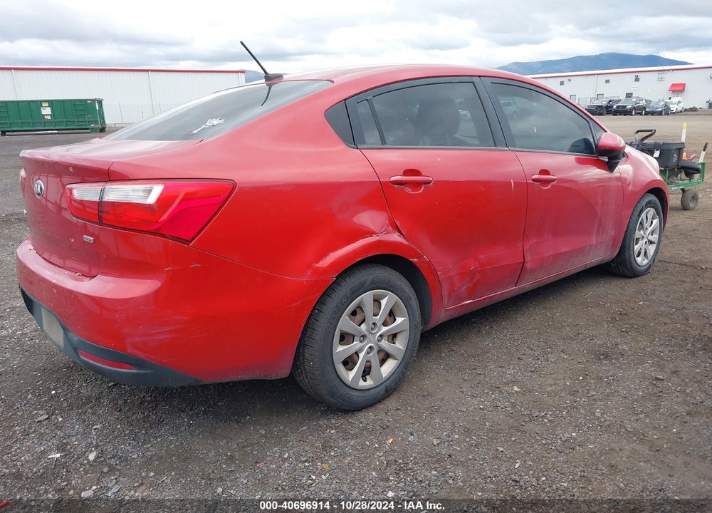 2014 KIA RIO LX VIN: KNADM4A31E6389027