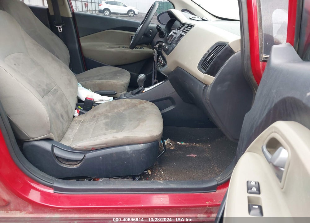 2014 KIA RIO LX VIN: KNADM4A31E6389027