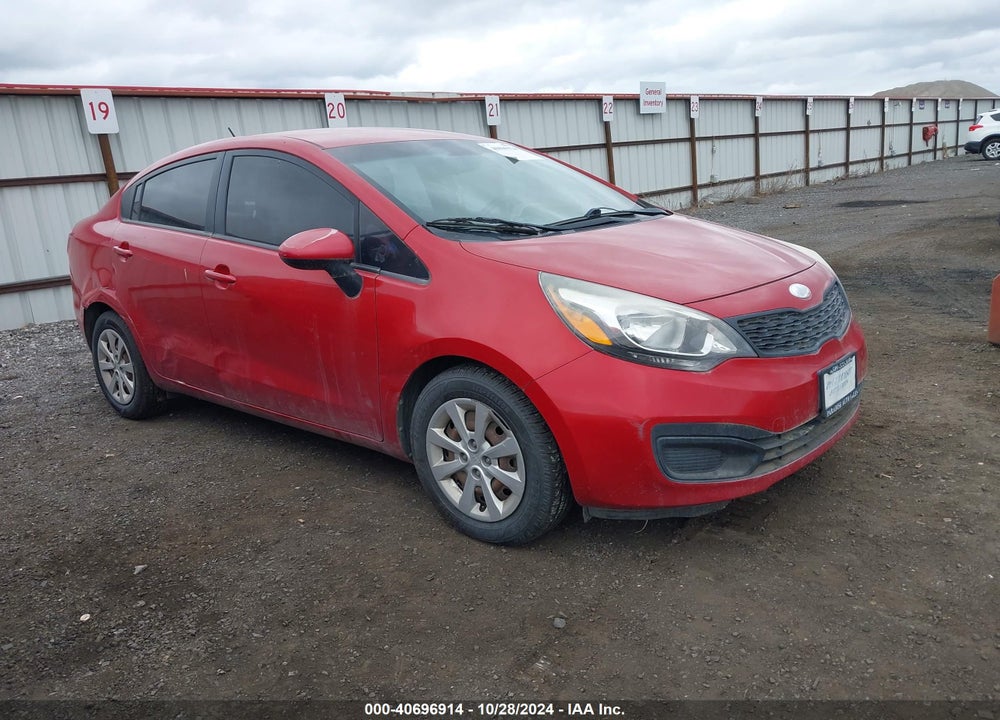 2014 KIA RIO LX VIN: KNADM4A31E6389027