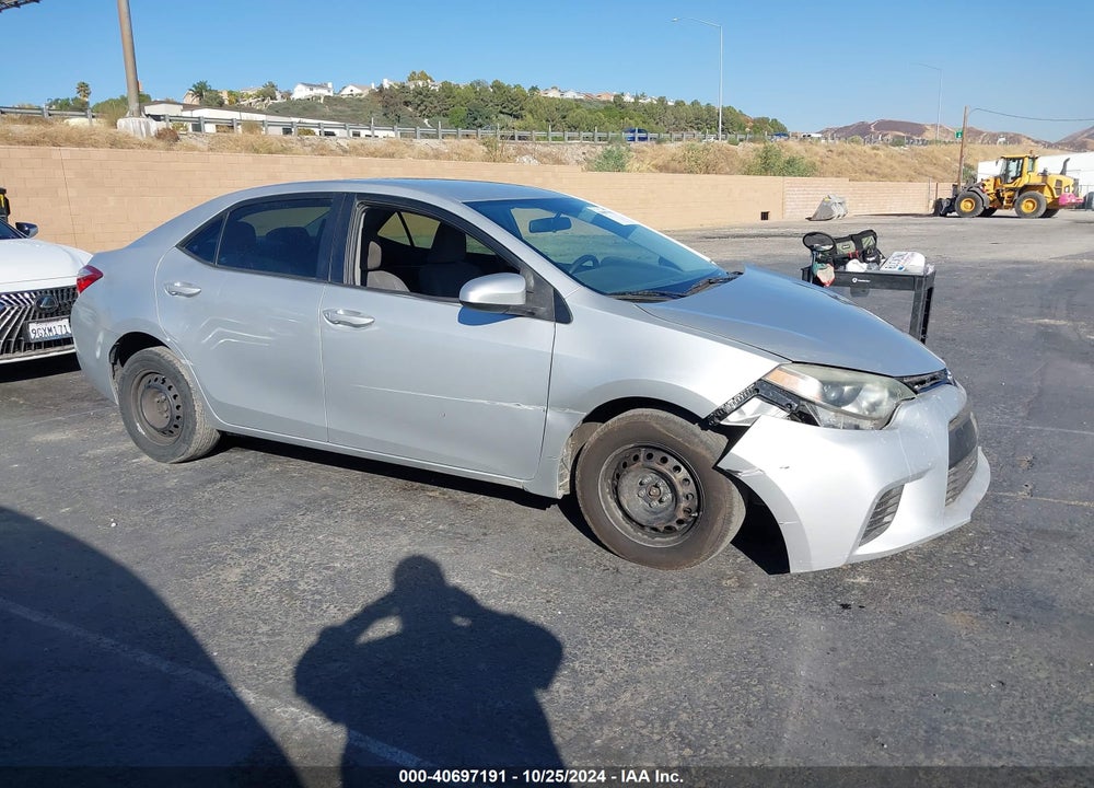 2016 TOYOTA COROLLA L VIN: 5YFBURHE9GP392381
