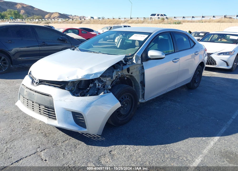 2016 TOYOTA COROLLA L VIN: 5YFBURHE9GP392381