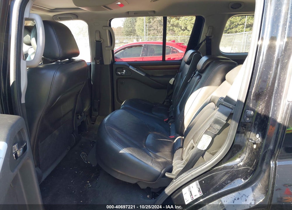 2008 NISSAN PATHFINDER LE V8 VIN: 5N1BR18A88C628122