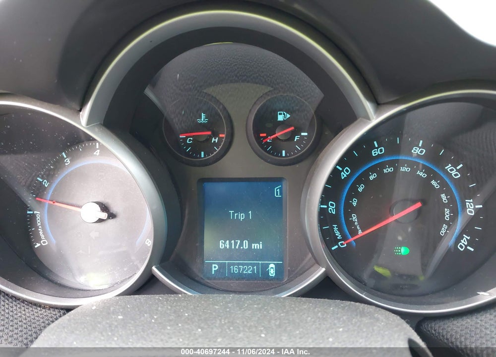 2011 CHEVROLET CRUZE 1LT VIN: 1G1PF5S91B7298874