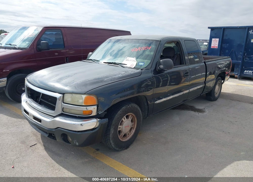 2003 GMC SIERRA 1500 SLE VIN: 2GTEC19V731129167