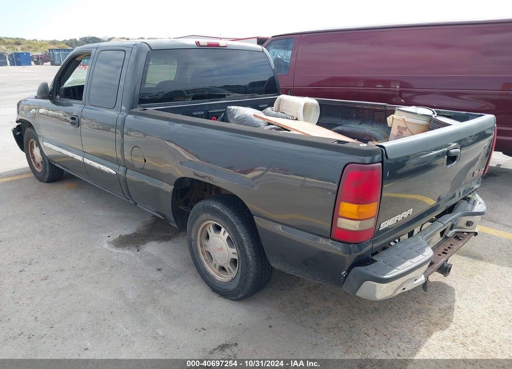 2003 GMC SIERRA 1500 SLE VIN: 2GTEC19V731129167